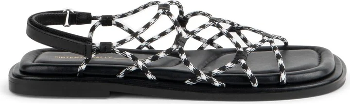 Lychee Elastic Sport Cord Flat Sandal-Multicolor - Image 2