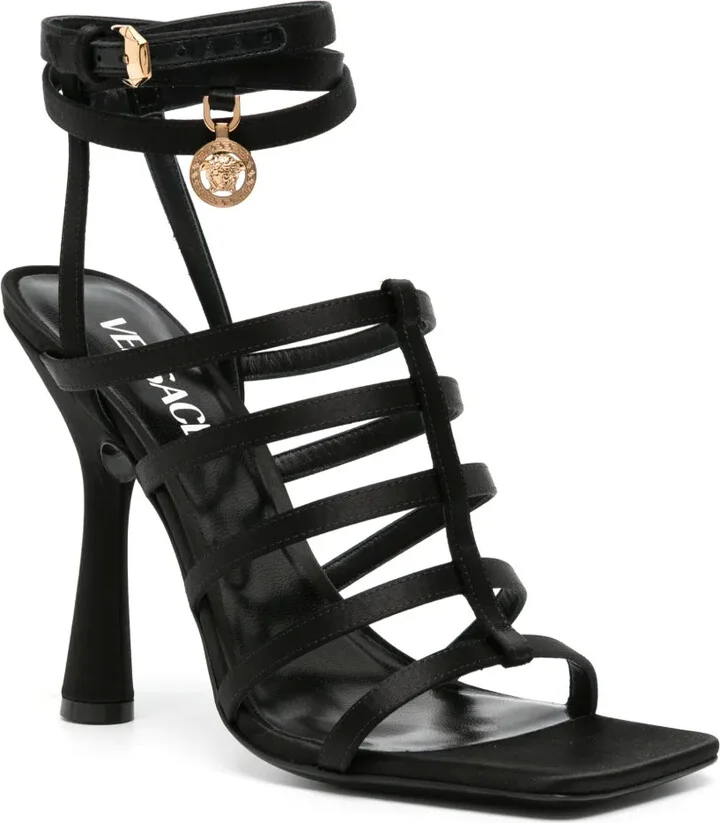 Lycia 110mm satin sandals - Image 2