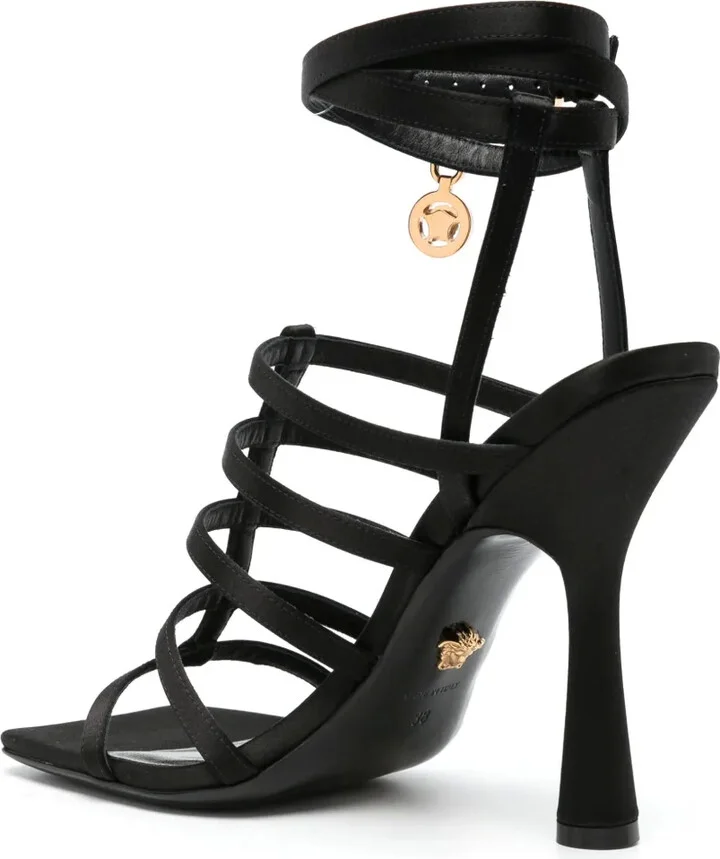 Lycia 110mm satin sandals - Image 3