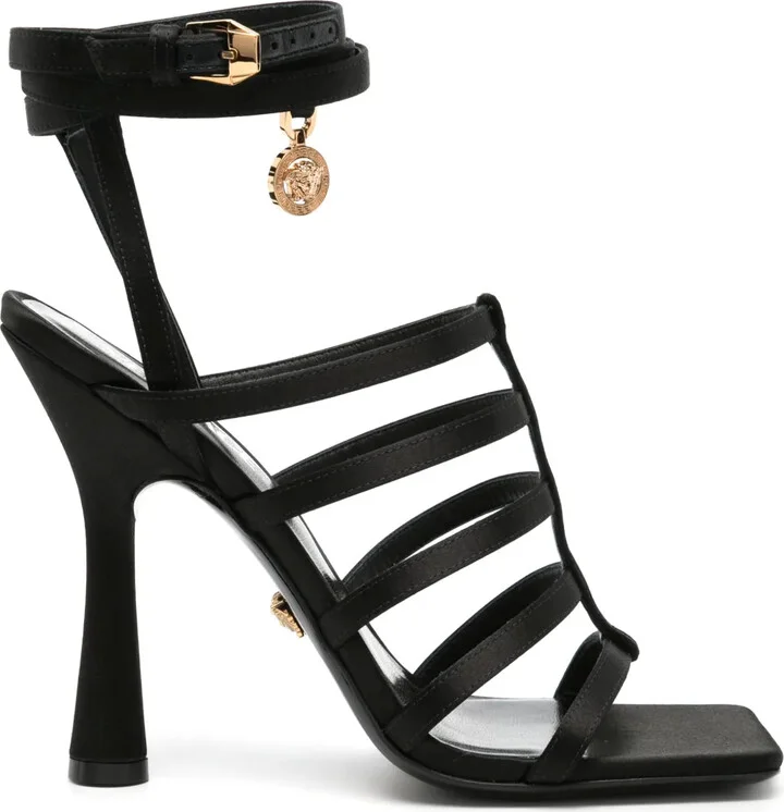 Lycia 110mm satin sandals