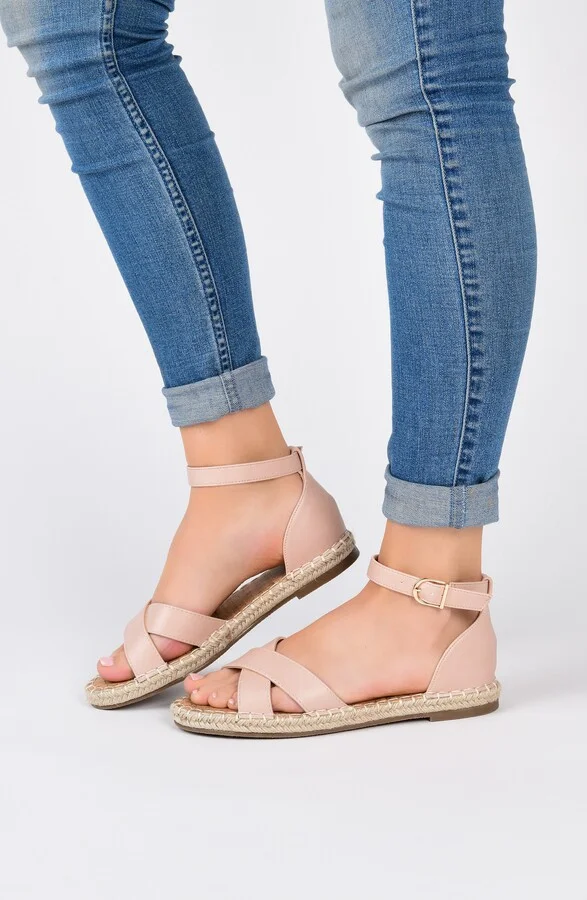 Lyddia Ankle Strap Espadrille Sandal - Wide Width - Image 8