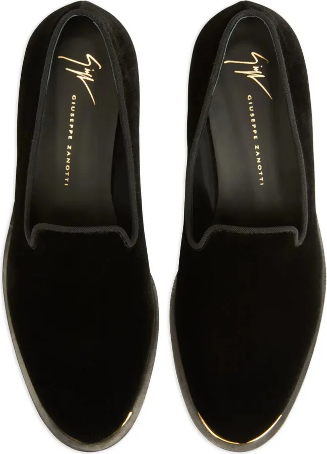 Lydia velvet loafers - Image 4