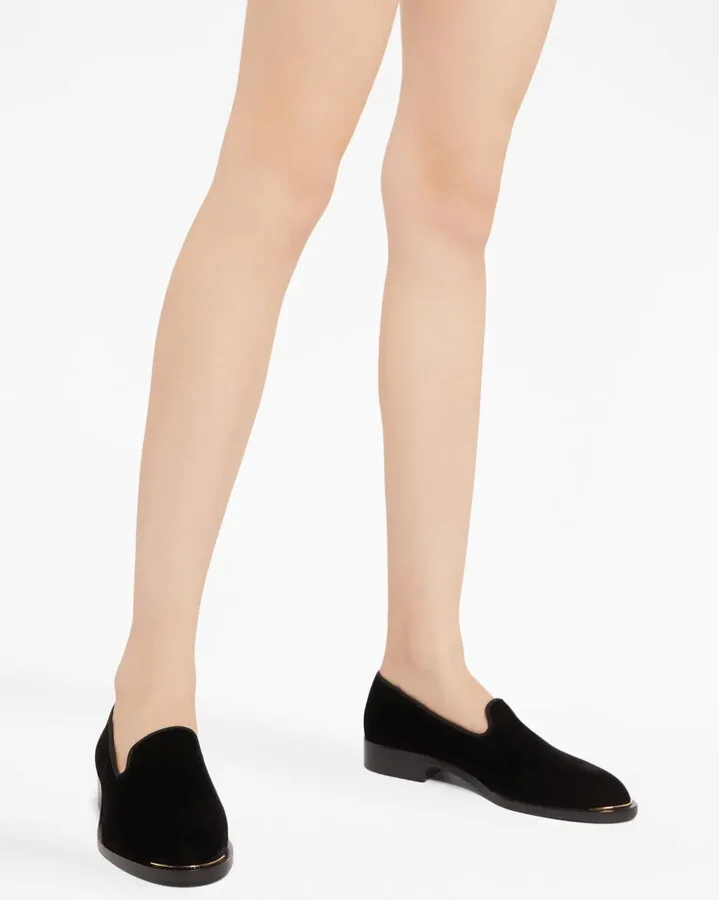 Lydia velvet loafers - Image 5