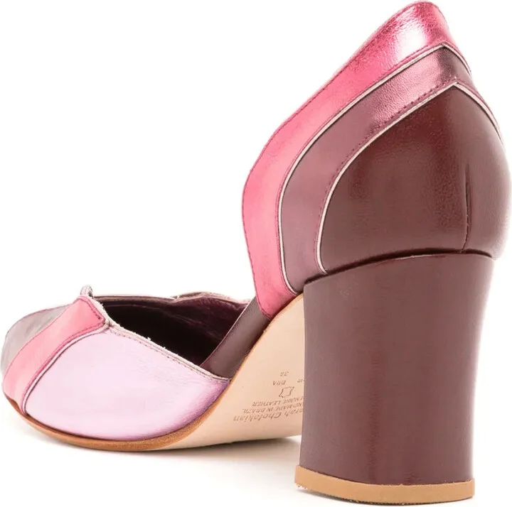 Lygia 60mm leather pumps - Image 3