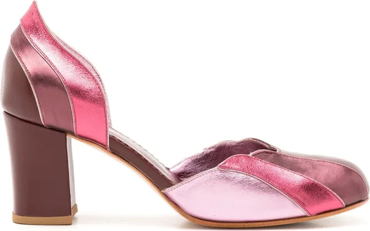 Lygia 60mm leather pumps
