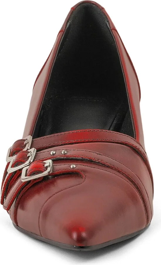 Lykke Pointed Toe Kitten Heel Pump - Image 5