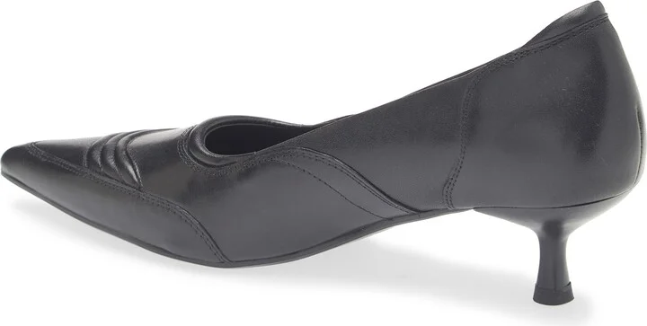 Lykke Pointed Toe Kitten Heel Pump - Image 2