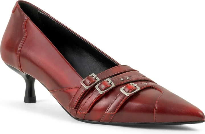Lykke Pointed Toe Kitten Heel Pump