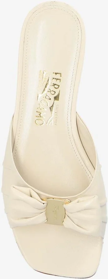 Lylas Nappa Leather Flat Sandals - Image 3