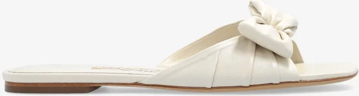 Lylas Nappa Leather Flat Sandals