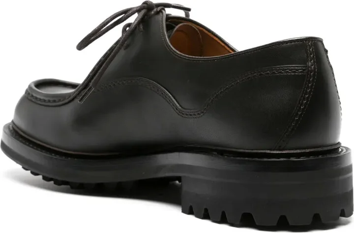 Lymington burnished-leather lace-up shoes - Image 3