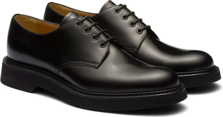 Lymm lace-up leather derby shoes - Image 2