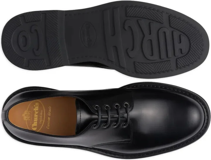 Lymm lace-up leather derby shoes - Image 4
