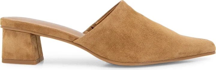 Lyn Suede Mule Heel - Image 5