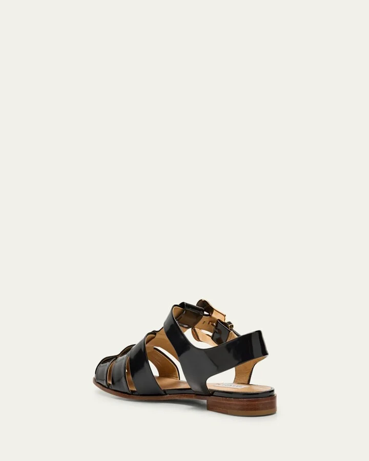 Lynn Leather Fisherman Sandals - Image 2