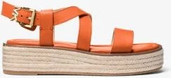 Lynn Leather Platform Espadrille Sandal - Image 3