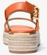 Lynn Leather Platform Espadrille Sandal - Image 4