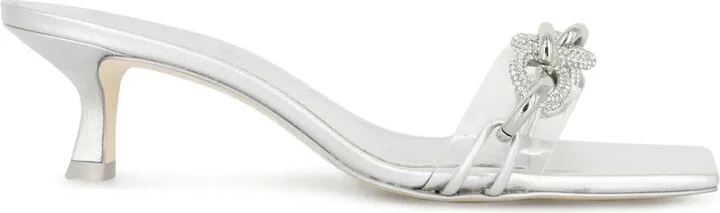 Lynn metallic leather sandals