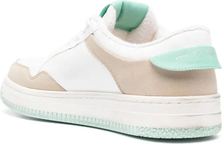 Lyon leather low-top sneakers - Image 3
