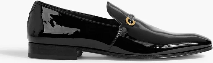 Lyon patent-leather loafers