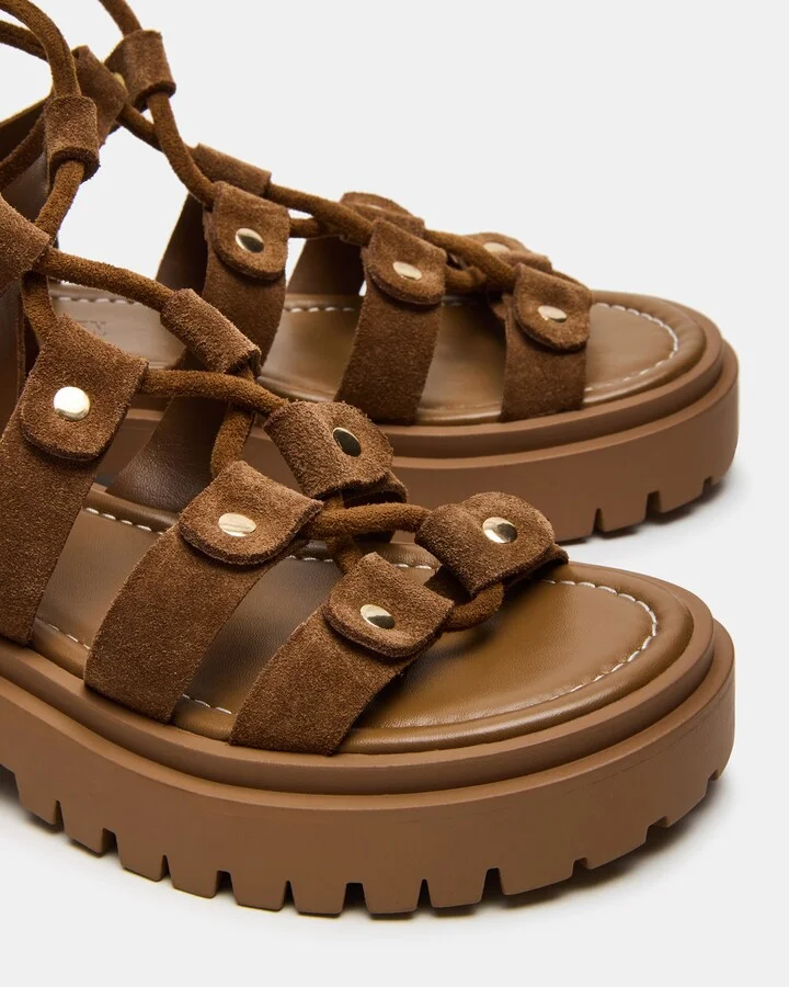 Lyrian Cognac Suede - Image 3