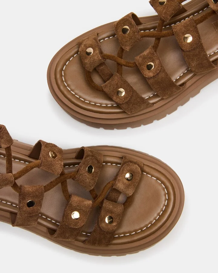 Lyrian Cognac Suede - Image 4