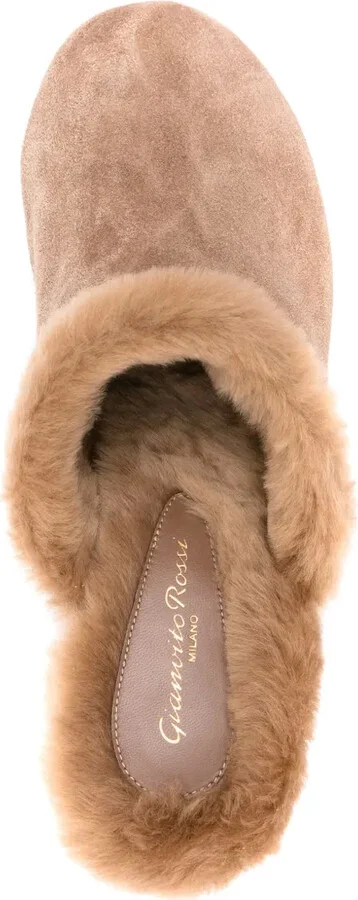 Lyss 85mm suede mules - Image 4
