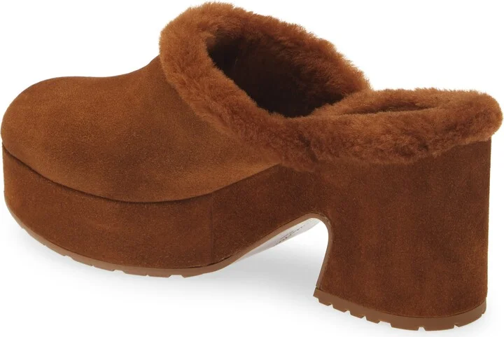 Lyss Genuine Shearling Mule - Image 2