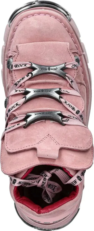 M-106-C158 lace-up platform trainers - Image 4