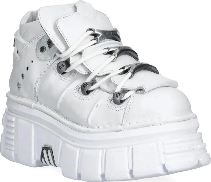 M-106-S53 platform lace-up trainers - Image 2