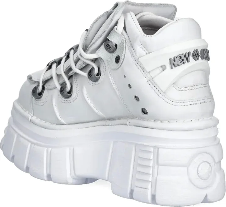 M-106-S53 platform lace-up trainers - Image 3