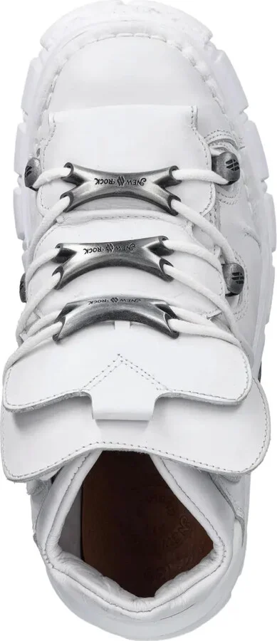 M-106-S53 platform lace-up trainers - Image 4