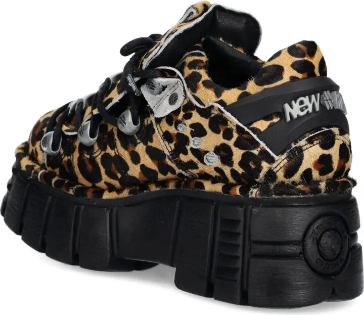 M-120N-C54 leopard-print platform trainers - Image 3