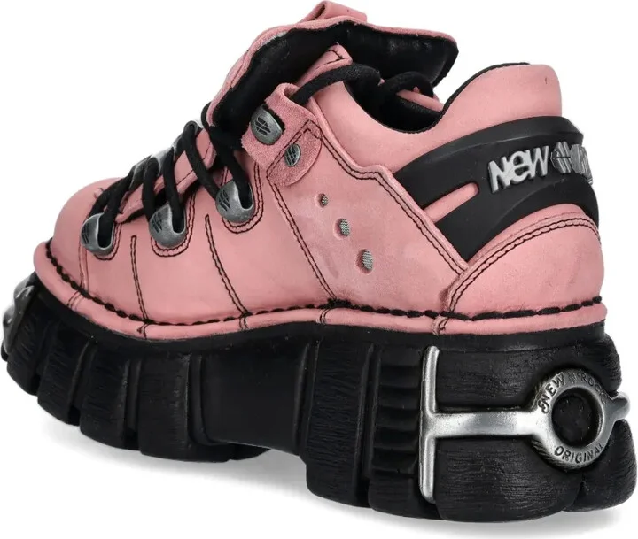 M-120N-C78 lace-up platform trainers - Image 3