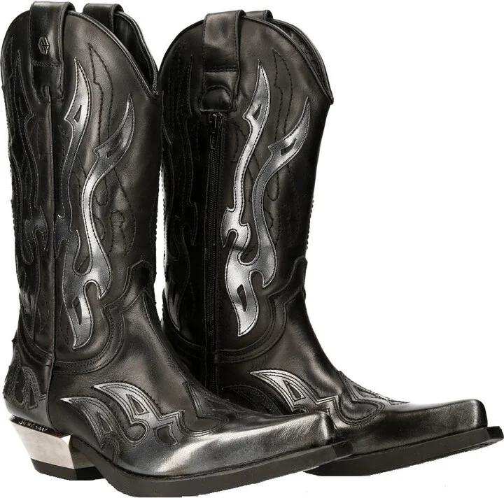 M-7921-S3 Flame Boots Leather Western