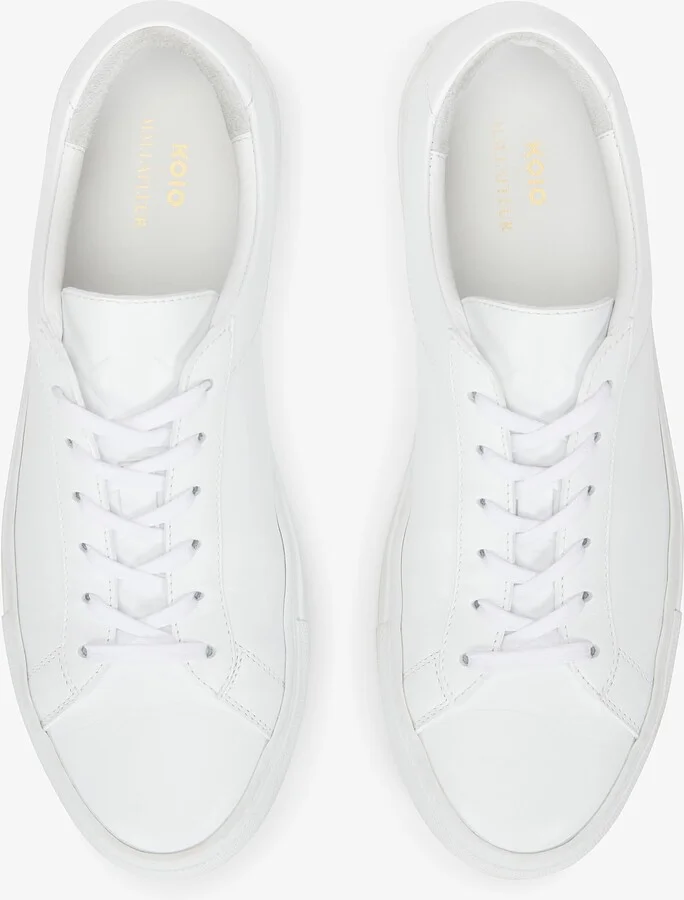 M.M.LaFleur x Koio Capri Low-Top Sneakers - Leather - White - Image 3