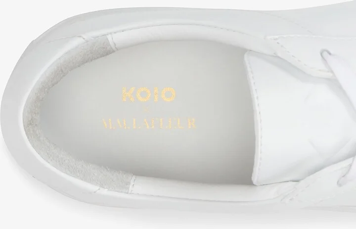 M.M.LaFleur x Koio Capri Low-Top Sneakers - Leather - White - Image 5