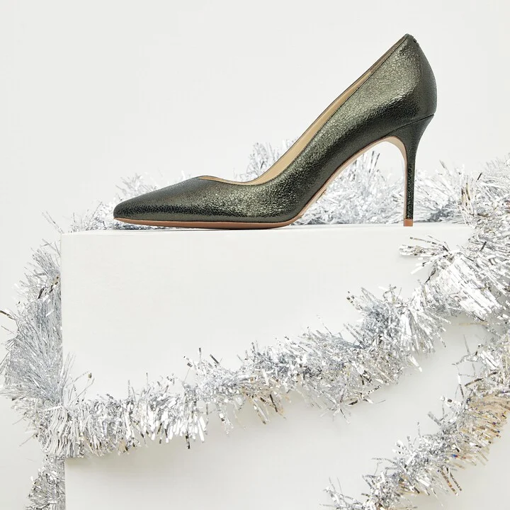 M.M.LaFleur x Sarah Flint Perfect Pump 85 - Cypress Crackle - Image 5