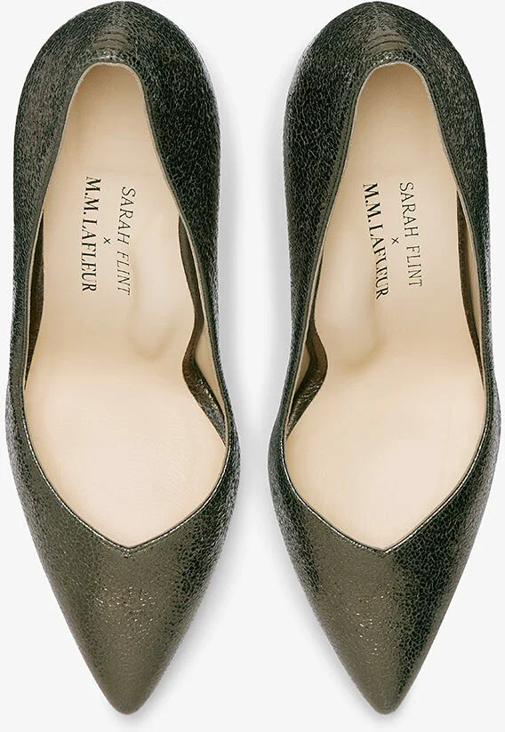 M.M.LaFleur x Sarah Flint Perfect Pump 85 - Cypress Crackle - Image 10