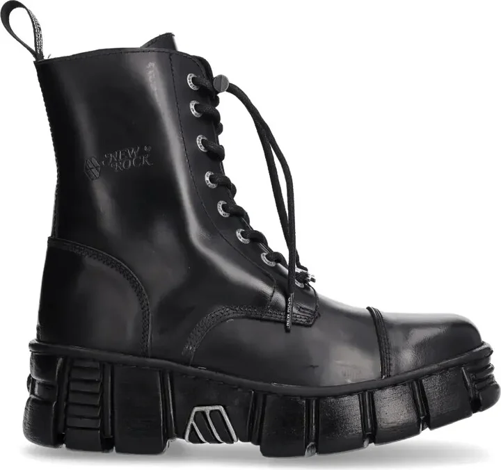 M-WALL126N-C1 lace-up boots