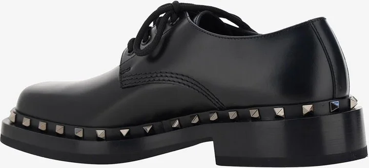 M-Way Rockstud Derby Lace-Up Shoes - Image 2