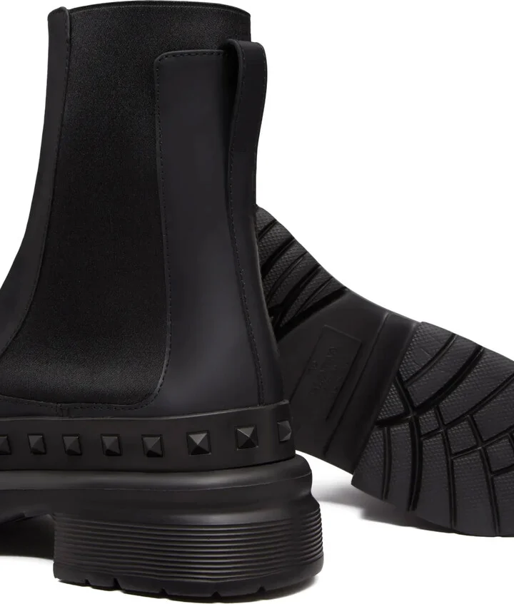 M-Way Rockstud leather ankle boots - Image 5