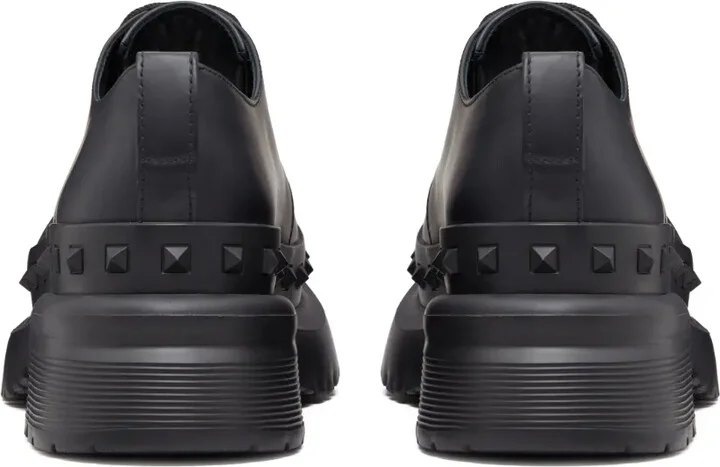 M-Way Rockstud leather Derby shoes - Image 3
