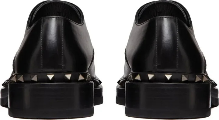 M-Way Rockstud leather Derby shoes - Image 3