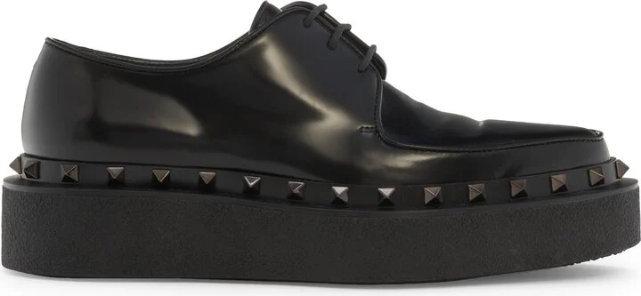 M-Way Rockstud Platform Derby - Image 3