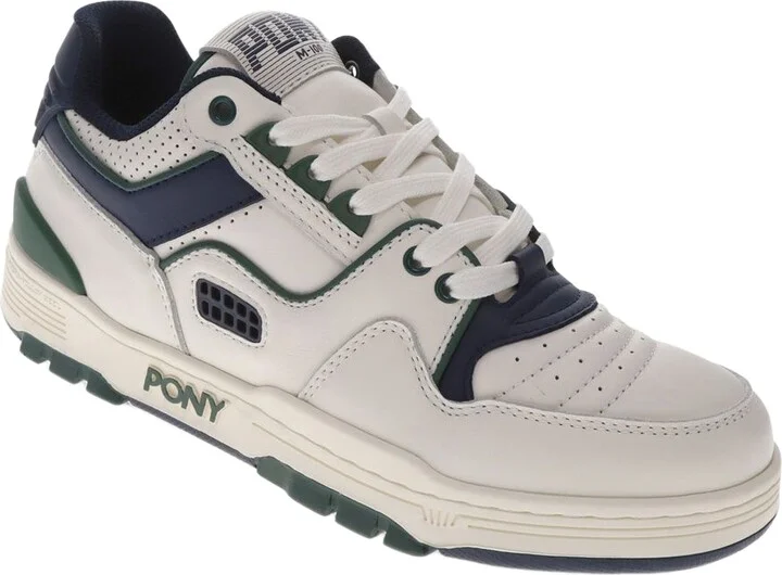 Snow White/navy/green