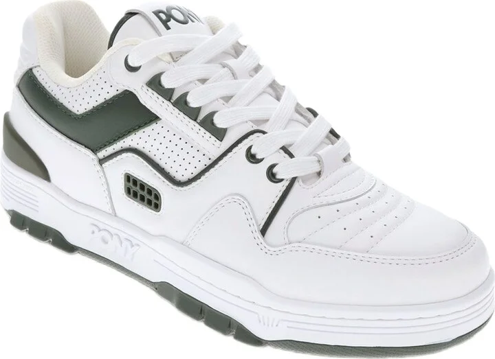White/dark Green
