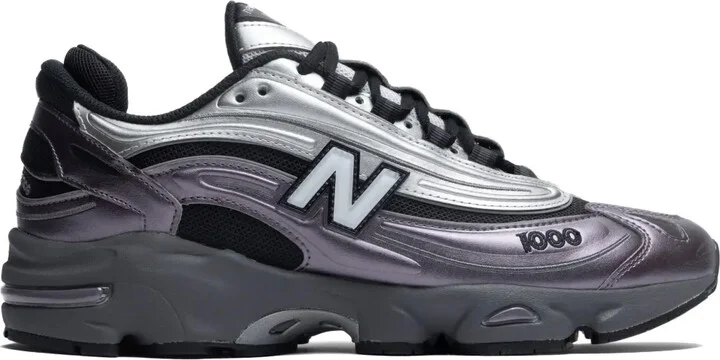 M1000 "Dark Ice Wine/Grey/Metallic" sneakers