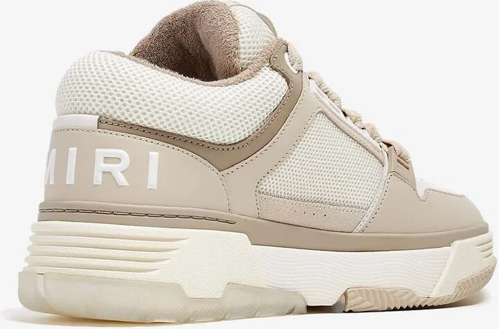 MA-1 Leather and Mesh Low-Top Sneakers - Image 2