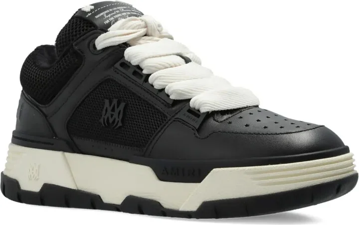 MA-1 mesh-panelled lace-up sneakers - Image 4